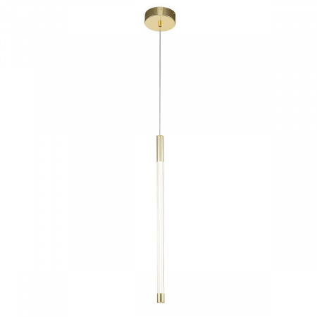 Подвесной светодиодный светильник Indigo Vettore 14006/1P Gold V000037L