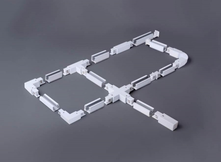 Коннектор прямой внутренний Elektrostandard TRC-1-3-II-WH a039593