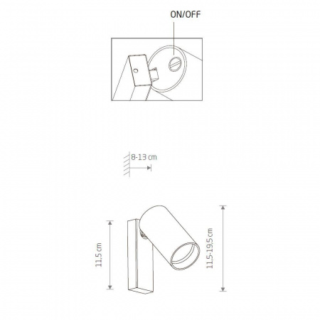 Спот Nowodvorski Mono 7772