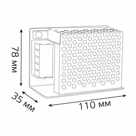 Блок питания Gauss 50W 24V IP20 202002050 Алматы