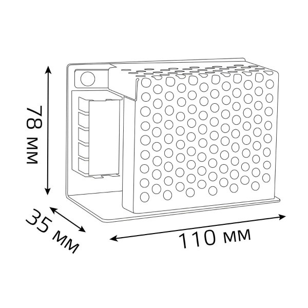 Блок питания Gauss 50W 24V IP20 202002050 Алматы