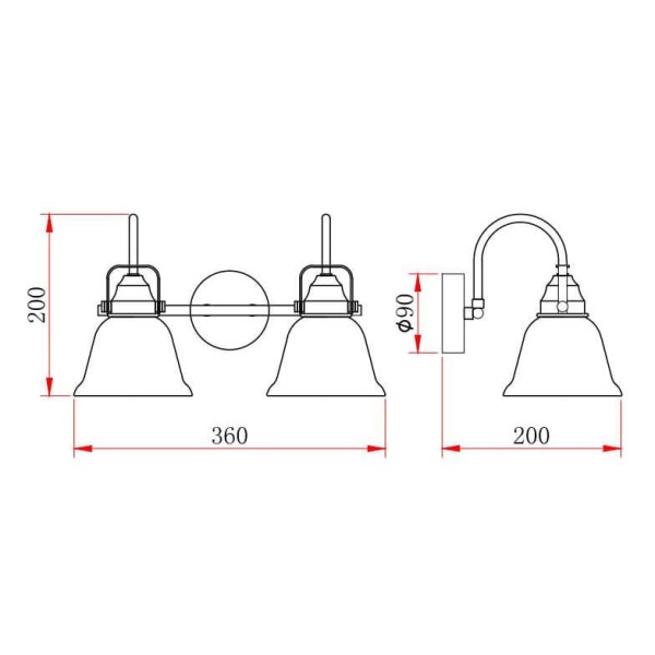 Бра Rivoli Avrora 5055-702 Б0047345