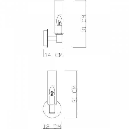 Бра Divinare Barolo 2654/17 AP-1