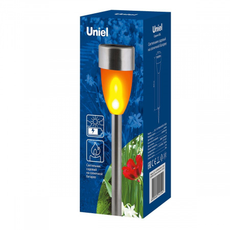 Светильник на солнечных батареях Uniel Special USL-S-187/MM360 Metal Torch UL-00007926