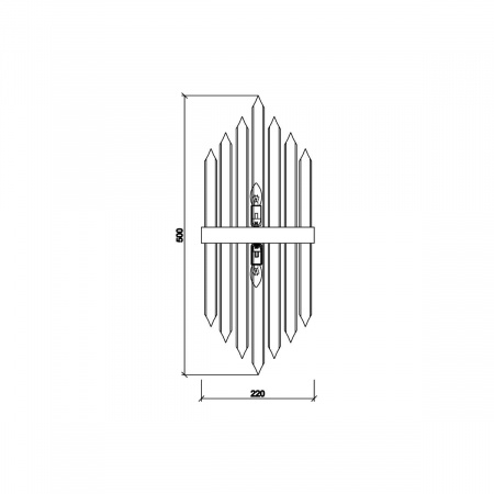 Бра Vele Luce Clarinetto VL3314W32
