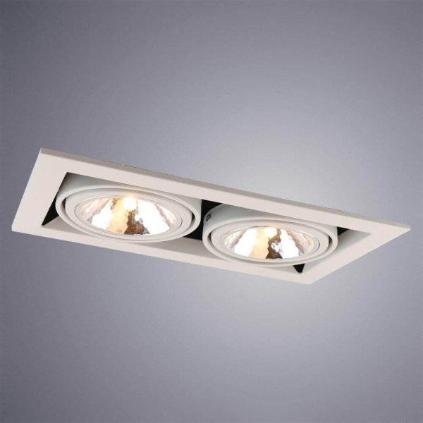 Встраиваемый светильник Arte Lamp Cardani Semplice A5949PL-2WH Алматы