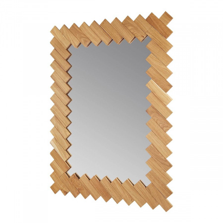 Зеркало Runden Дубовые планки V20083