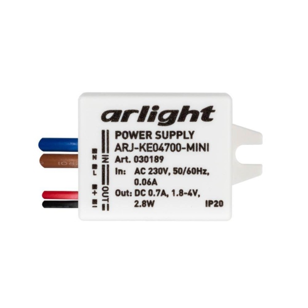 Драйвер Arlight ARJ-KE04700-Mini 1,8-4V 2,8W IP20 0,7A 030189 Алматы