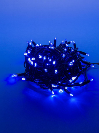 Уличная светодиодная гирлянда Uniel 220V синий ULD-S1000-120/DBA Blue IP67 UL-00005262