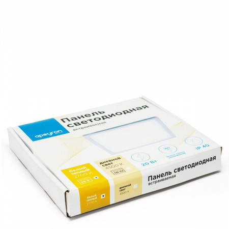 Встраиваемая светодиодная панель Apeyron 06-31