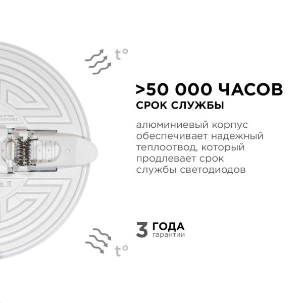 Светодиодная панель безрамочная Apeyron 06-106 Алматы