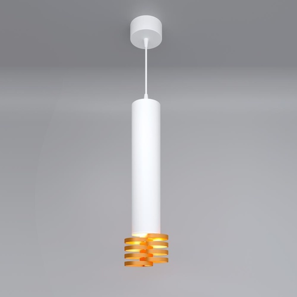 Подвесной светильник Elektrostandard DLN103 GU10 белый/золото a047751