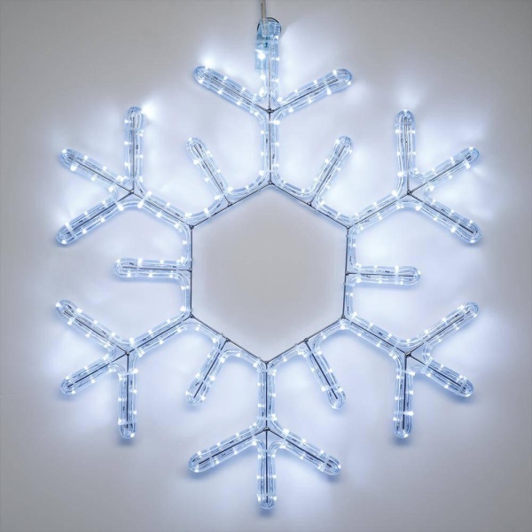 Светодиодная фигура Ardecoled ARD-Snowflake-M5-600x600-360LED White 025308