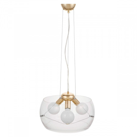 Подвесная люстра Lumina Deco Globo LDP 6018-400 PR+F.GD