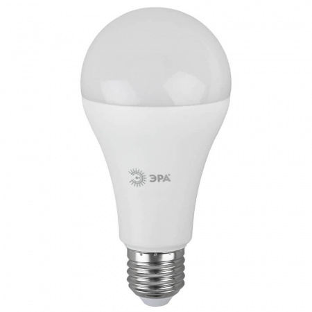 Лампа светодиодная ЭРА E27 25W 2700K матовая LED A65-25W-827-E27 Б0035334