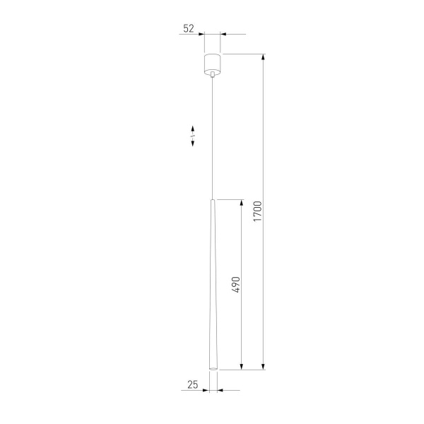 Подвесной светильник TK Lighting 6425 Piano White