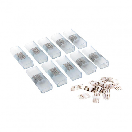 Набор односторонних переходников для неона Elektrostandard LS001 220V 5050 RGB PSL-12 a043637 Алматы