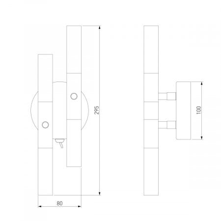 Бра Bogates Bastone 346/4