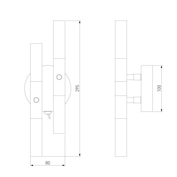 Бра Bogates Bastone 346/4