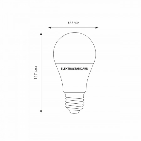 Лампа светодиодная Elektrostandard E27 17W 6500K матовая a052538