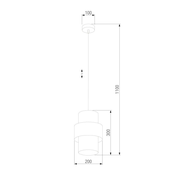 Подвесной светильник TK Lighting 4377 Calisto