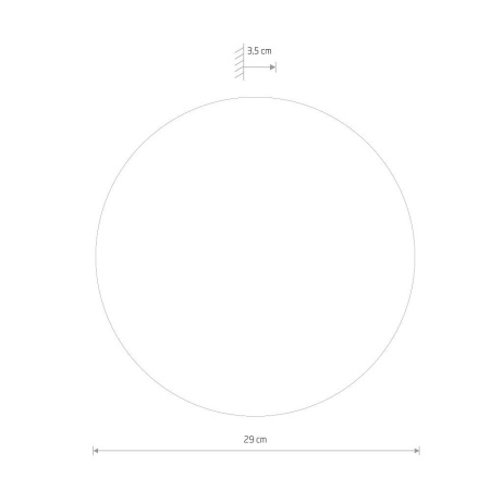 Настенный светодиодный светильник Nowodvorski Ring Led M 10277 Алматы