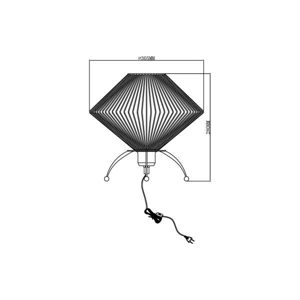 Настольная лампа Vele Luce Gorgon VL5382N01