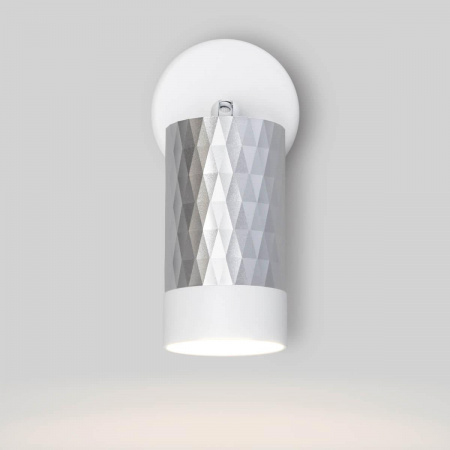 Спот Eurosvet Mizar 20088/1 белый/серебро