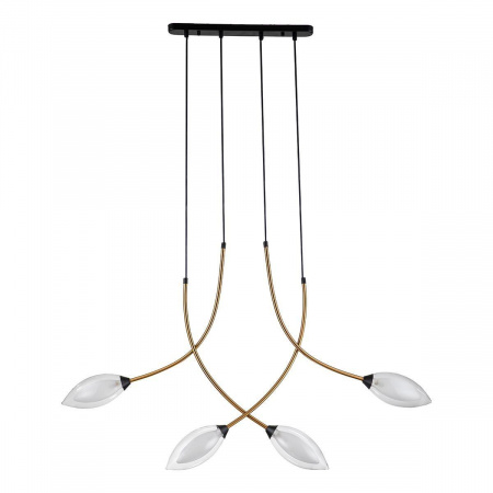 Подвесная люстра Indigo Fiore 13001/4P Black V000141