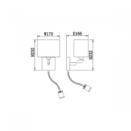 Бра Vele Luce Ultimo VL1523W02