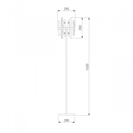 Торшер Bogates Hollis 01111/4