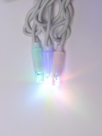 Уличная светодиодная гирлянда Uniel занавес 220V разноцветный ULD-C2030-240/TWK MULTI IP67 UL-00001359